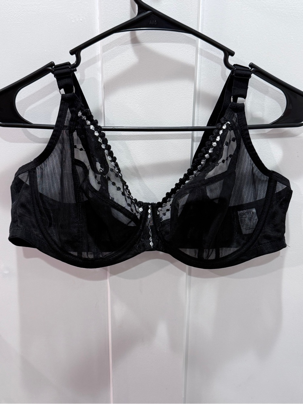 Elomi Bra 8900 Black Size UK 38E US 38DDD / 38F